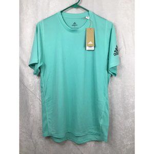 Adidas Primegreen Freelift Aeroready Teal Athletic Tee Shirt Men's Small